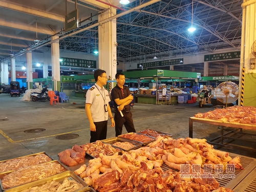 容桂 凌晨出擊 規(guī)范食用農(nóng)產(chǎn)品集散交易